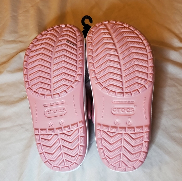 NEW CROCS Crocband II Petal Pink - Picture 4 of 10